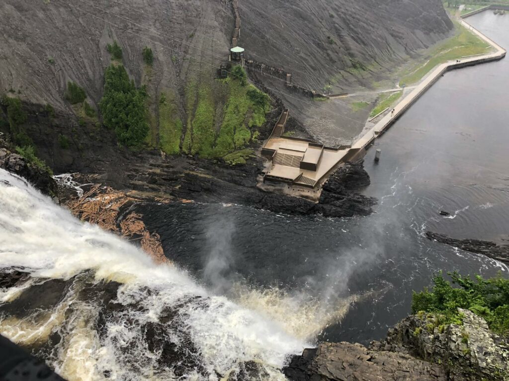 visiter les chutes de Montmorency