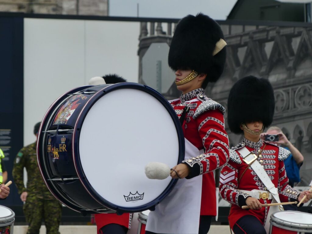 la garde colline du parlement