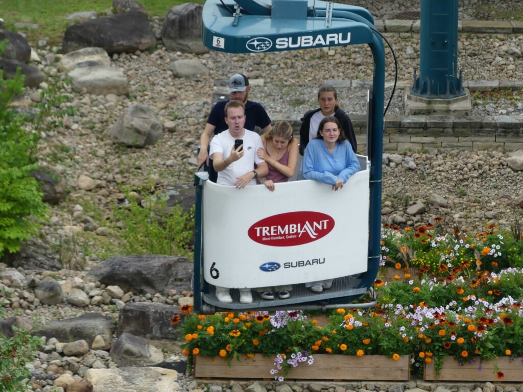 télécabine au mont tremblant