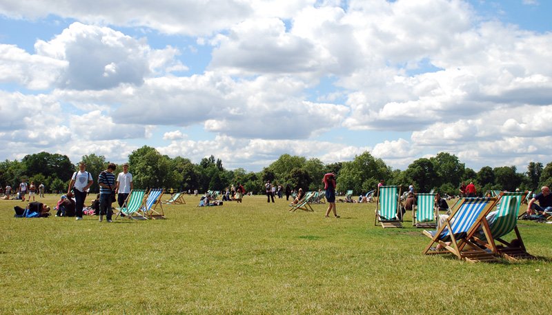 Hyde Park Londres promenade nature