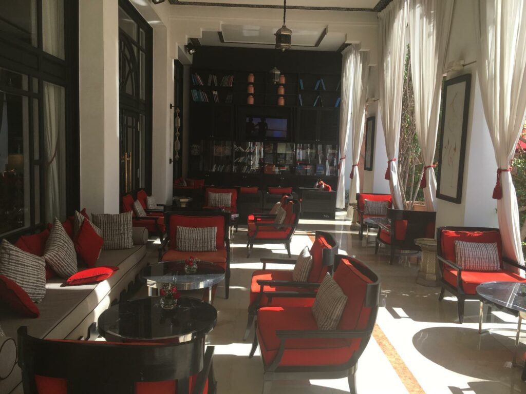 détente à la mamounia
