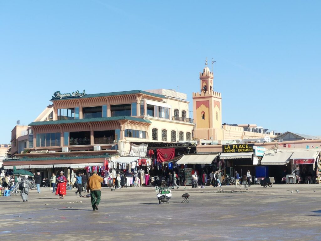 marché traditionnel médina Marrakech