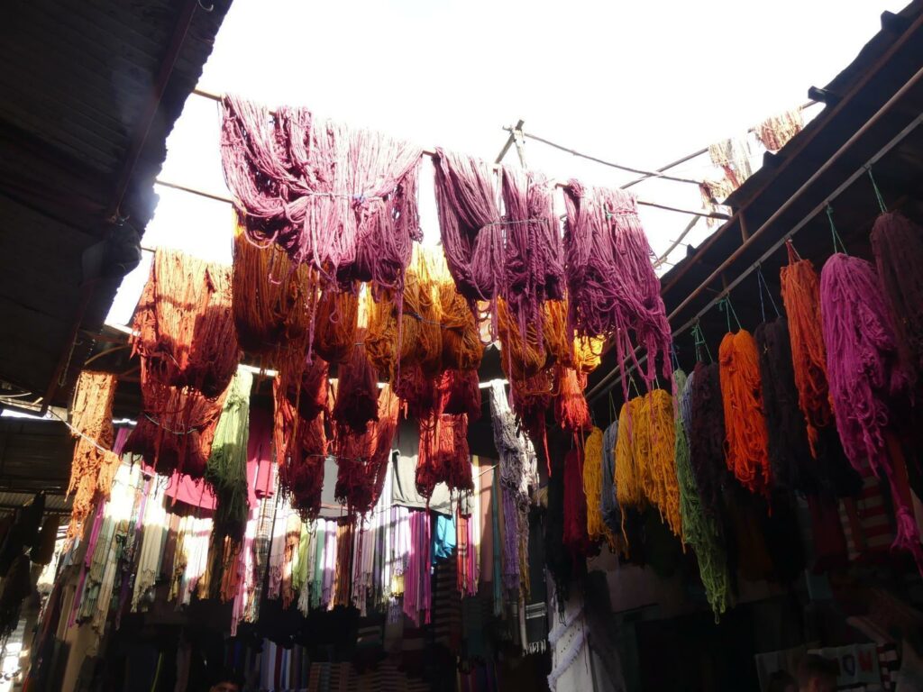 souks de Marrakech artisanat marocain
