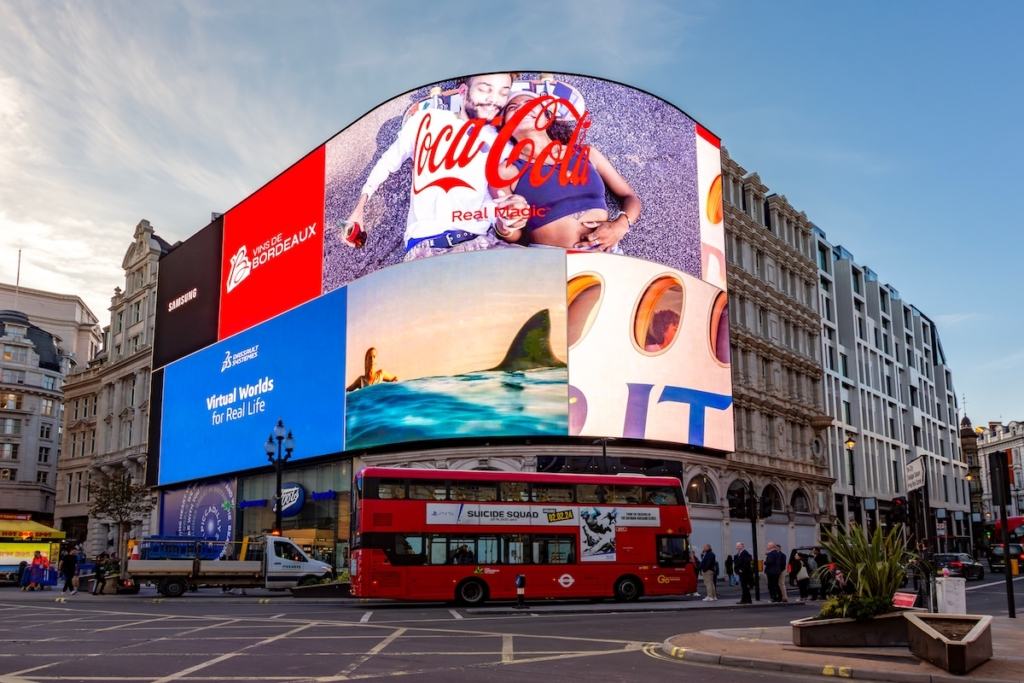 Piccadilly Circus gratuit Londres
