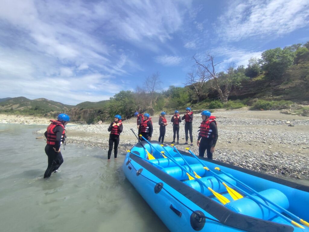 rafting albanie