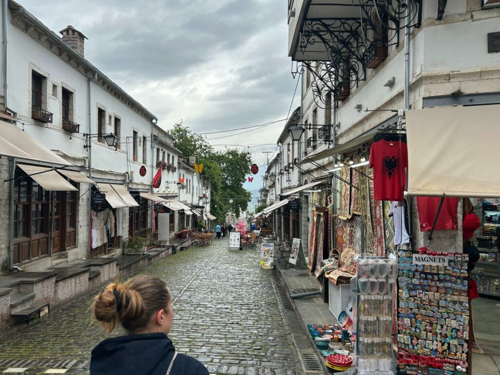 ruelles ottomanes à Gjirokastër