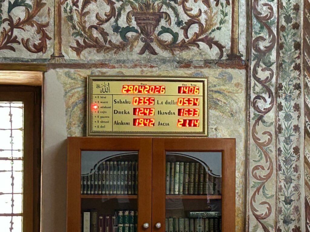 mosquée tirana